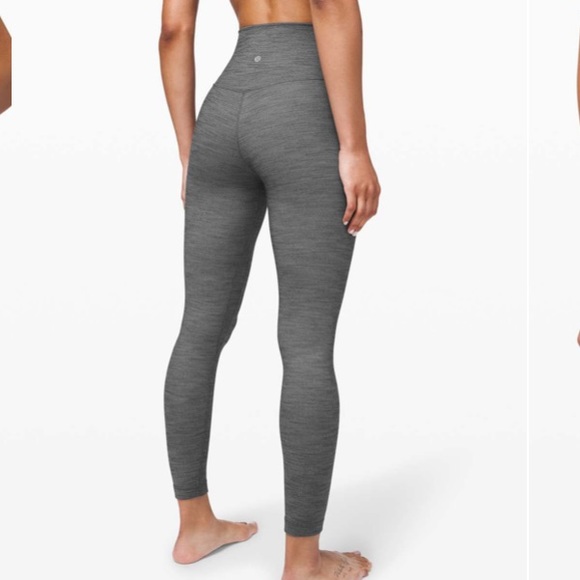 Dark gray Lululemon leggings size 2 - Picture 2 of 5